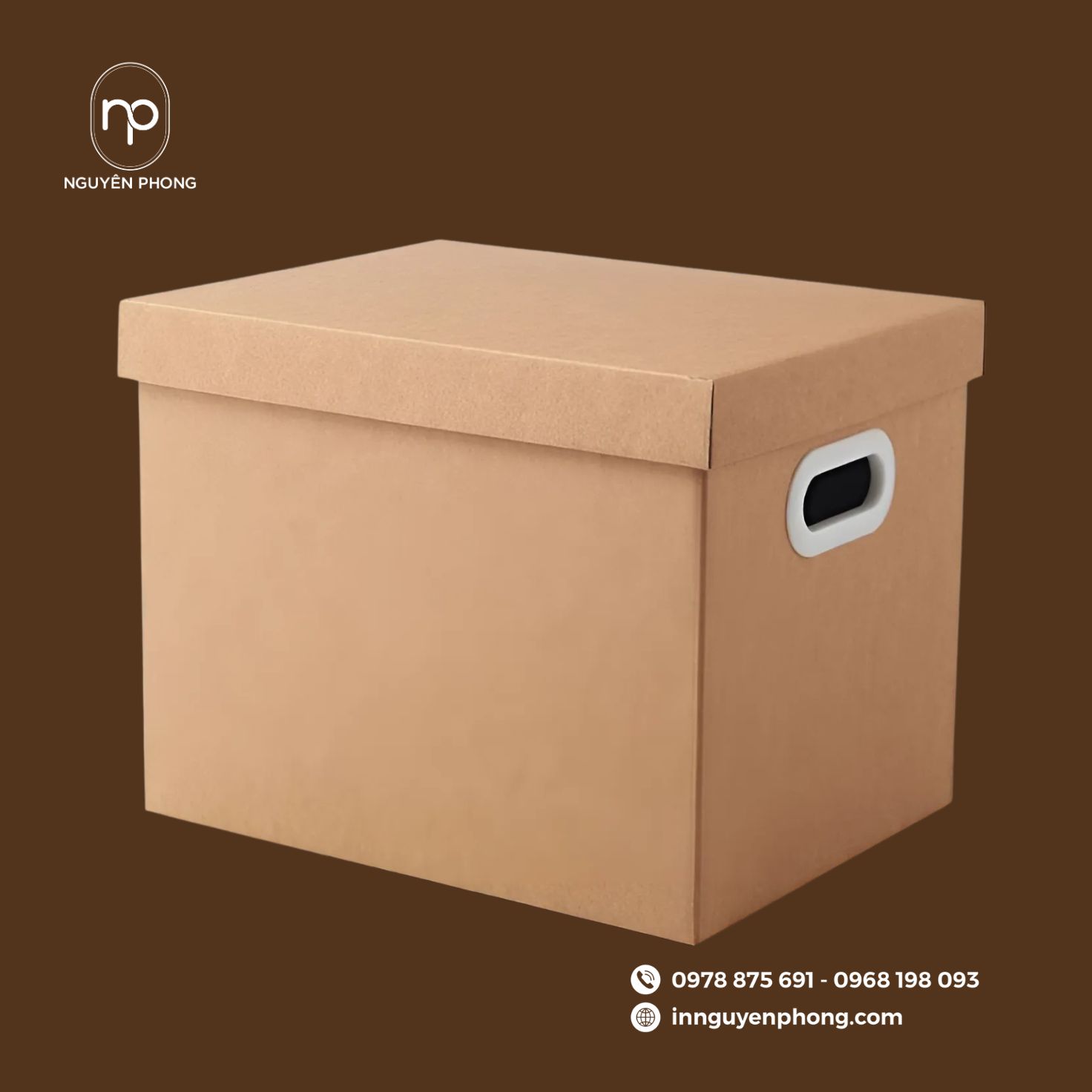 Ứng dụng thùng carton nắp rời